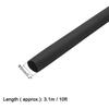 uxcell 0.2 inch (5 mm) Diameter 2:1 Heat Shrink Tube Wrap Cable Sleeve 3.1m Black