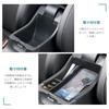 HUAHAO New Vezel Rv Console Box Center Console Tray Accessory Accessory Accessory Storage ABS