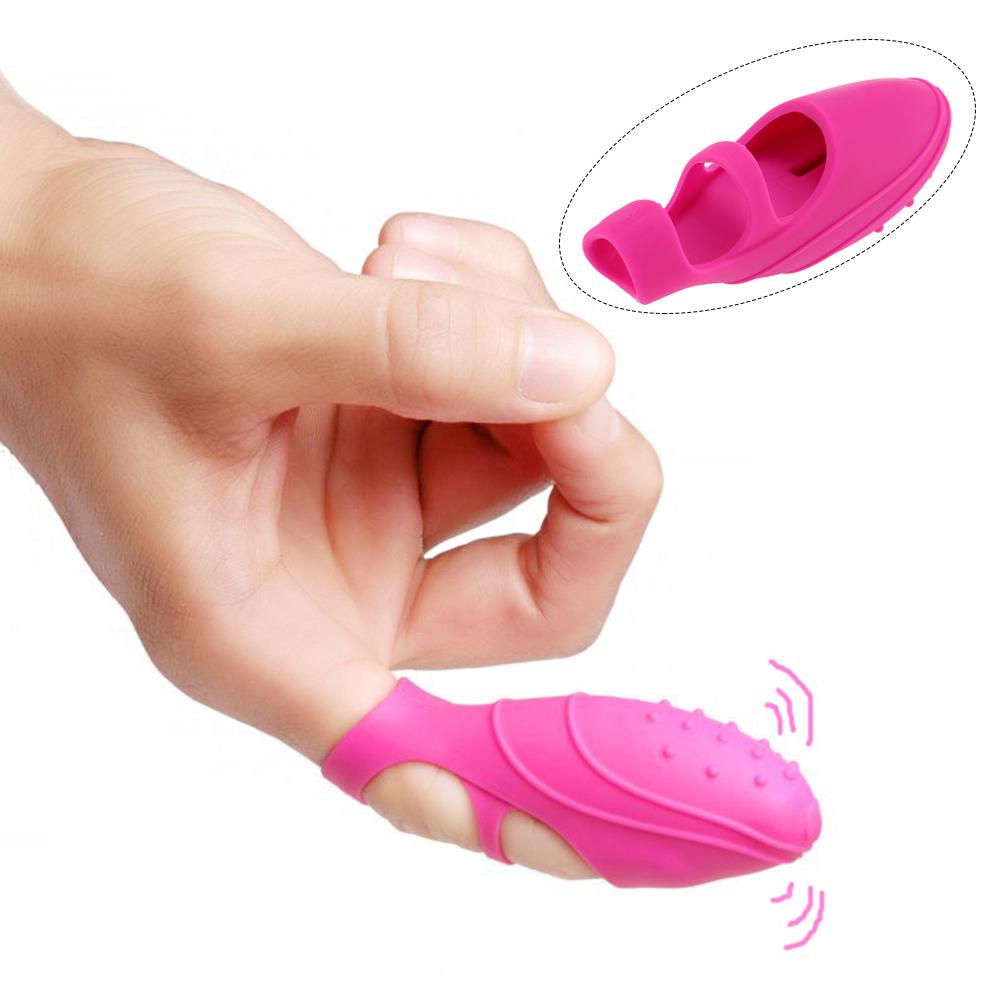 Unisex mini prstový vibrátor masážní přístroj na bod G Vodotěsný vibrátor na prstový klitoris Taneční prstové boty simulátor klitorisu sex