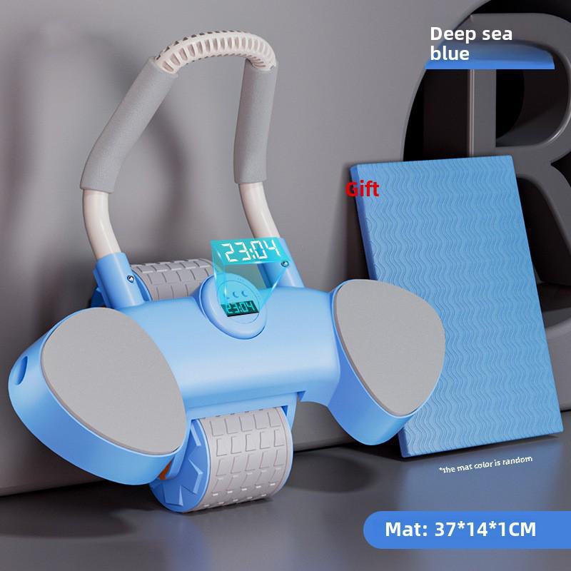 Roată abdominală automată - Echipament de fitness pentru strângerea abdomenului și întărirea miezului. Ideal pentru antrenamente acasă.