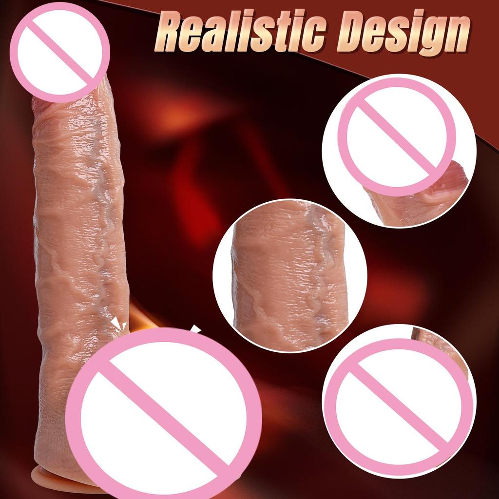 Dildo de Silicona para Mujeres - Pene de Carne Blanda Producto para Adultos