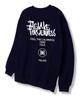 TI.GLAKE Extra Logo Sweatshirt Navy [Fleece Lining]
