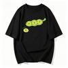 Funny Happy Set Beer And Edamame Graphic T Shirt Unisex Japanese Izakaya Themed Casual Short Sleeve Tee For Summer Daily Wear