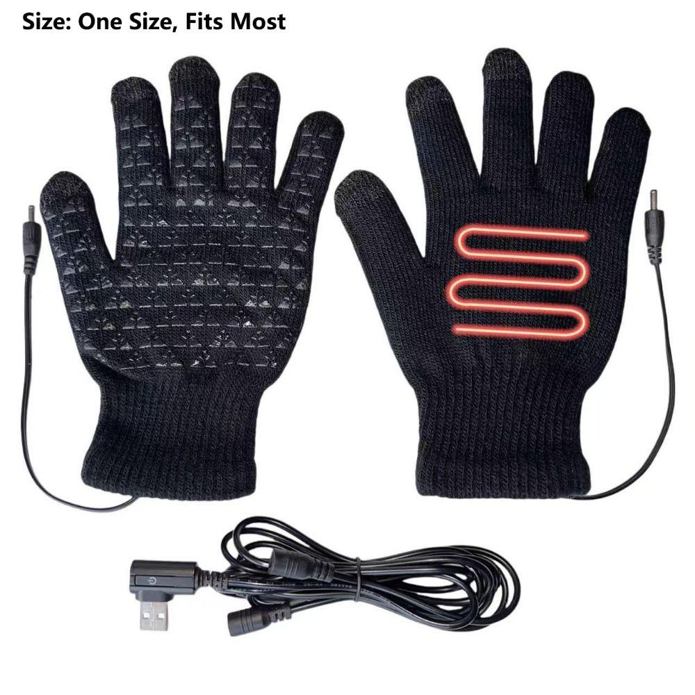Thickened Electric Heating Gloves Touchscreen Hand Warming Gloves Touchscreen Gloves  Winter