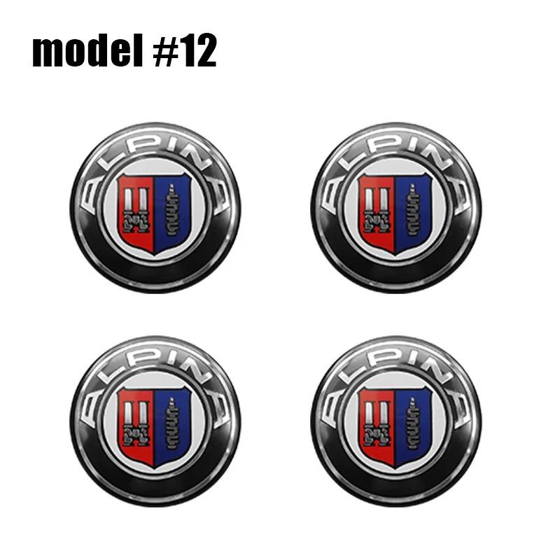 JKGN2 4pcs 56mm 60mm 65mm Car Wheel Center Hub Cap Sticker Badge For BMW M Performance E90 E92 F07 G30 G20 F34 F10 E71 F20 F40 E60 E70