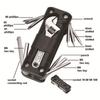 Multitool Motorcycle Tool Kits Portable Design Stainless Steel Multifunction Tool Screwdriver Included Durable Construction