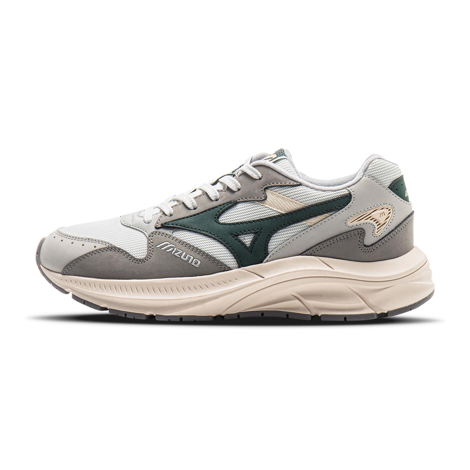 

Mizuno Pi Retro Collection Low Top Running Shoes Unisex Light Gray Mizuno D1GH232311 43 светло-серый