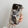 Mohammad Reza Pahlavi Phone Case For iPhone 17,16,15,14,13,12,11 Plus,Pro Max,XS,Colored Silver Plated Inside Cover