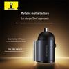 Baseus 30W Hidden Dual USB-C Car Charger