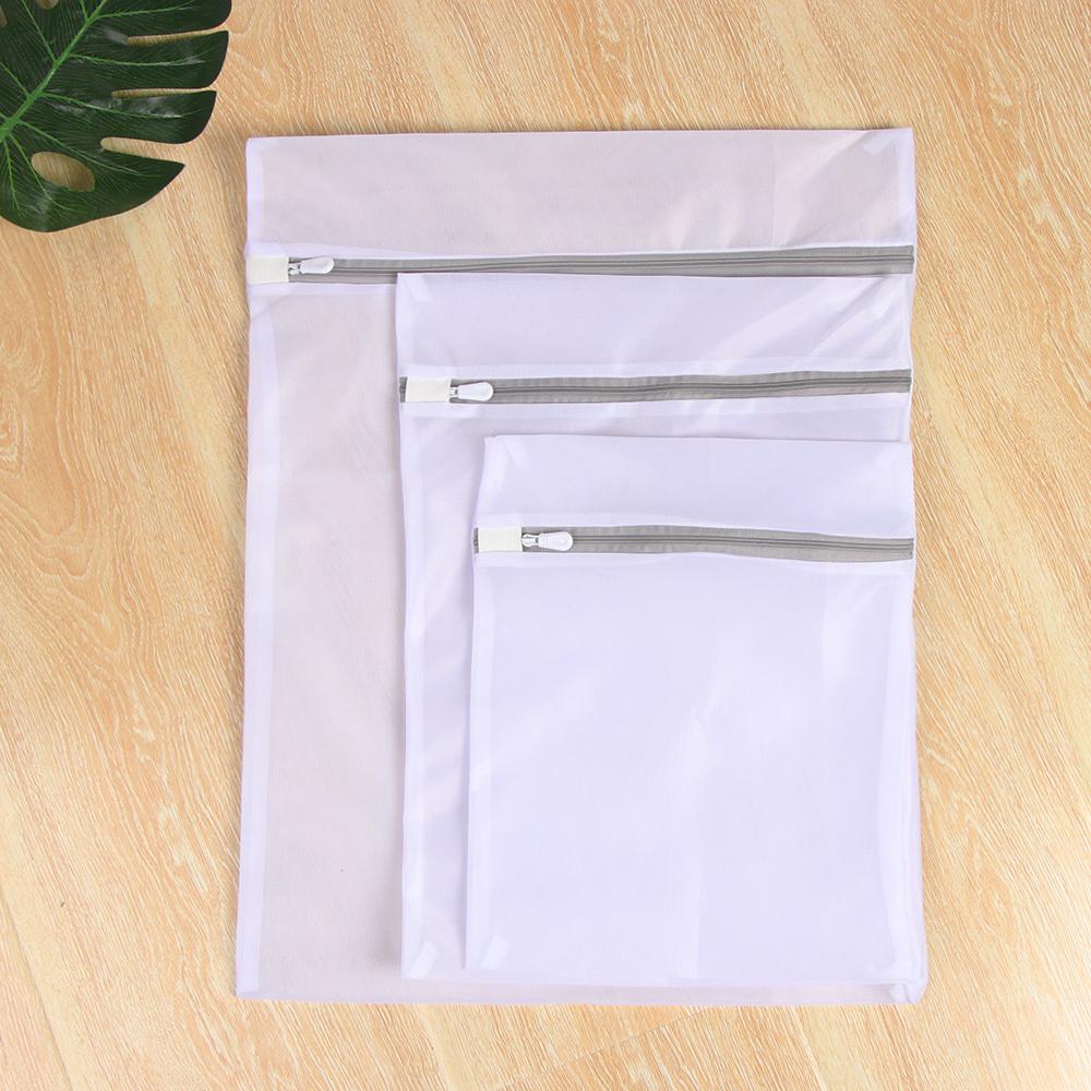 Zip Washing Machine Net Laundry Bag Clothes Storage Underwear Bra Stocking