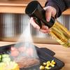1pc Black/White Kitchen Oil Bottle Cooking Oil Spray 200ml Pneumatic Spray Bottle Fitness Barbecue Spray Oil Dispenser