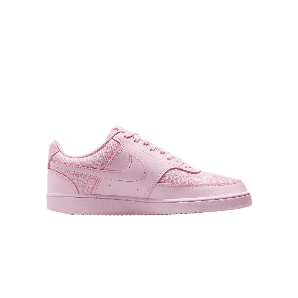 Nike Court Vision Low Schiuma Rosa Lacci Sneakers da Donna HJ5846-600