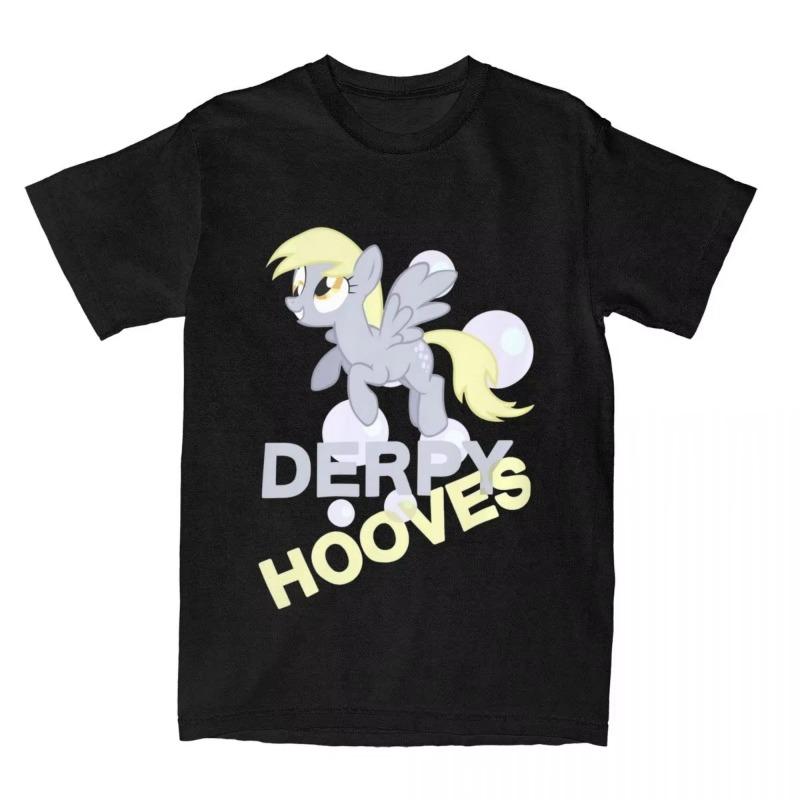 Derpy Hooves Stud Muffin Children's T-shirt 100% Cotton Hip Hop Short Sleeve Round Neck Parent Child T-shirt