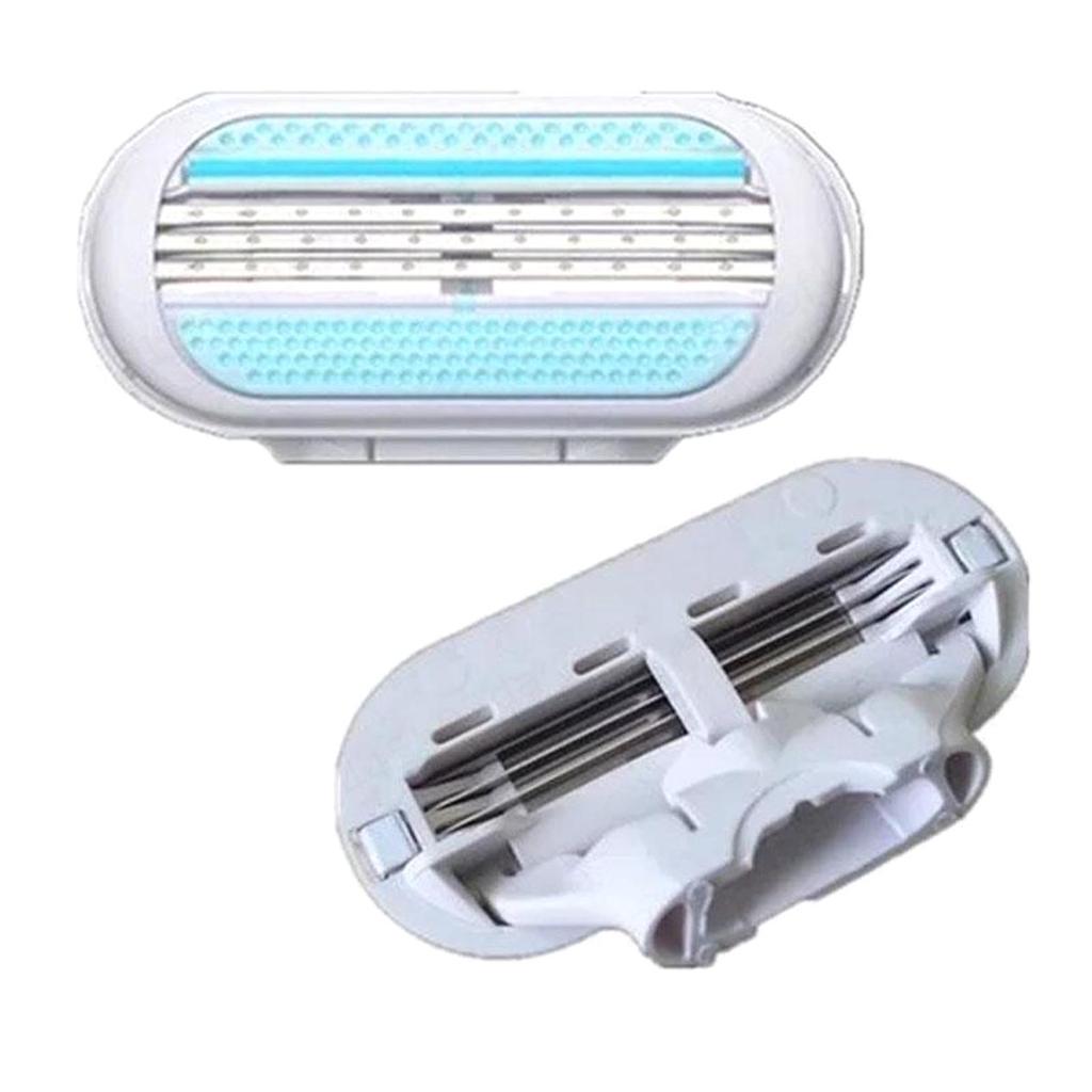 8Pcs/set Manual Replacement Shaving Razor Women's Ladies Shaving Hair Removal
