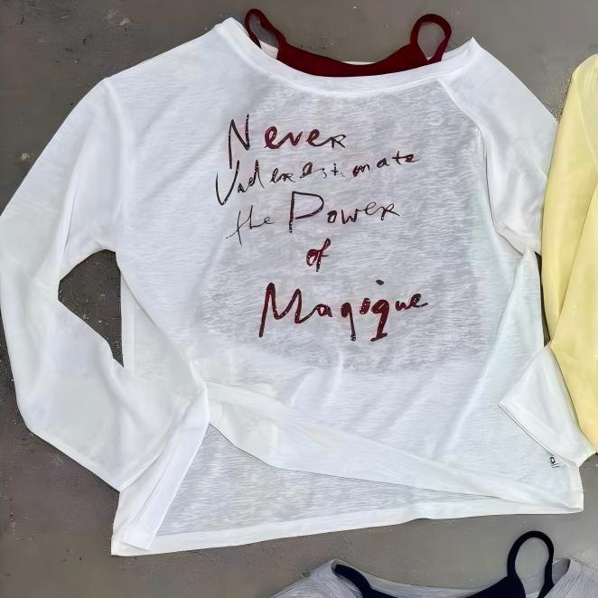 Summer new American Spice Girl top loose temperament fashion blouse top design sense long sleeve top women