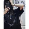 Combed Tight Pull Shoulder Strips Good Quality Cotton Short-sleeved T-shirt Women's Summer New
