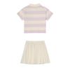 Kids' New Balance Skirt Set SS26 2 Piece Set ND2SG6S092-LAV