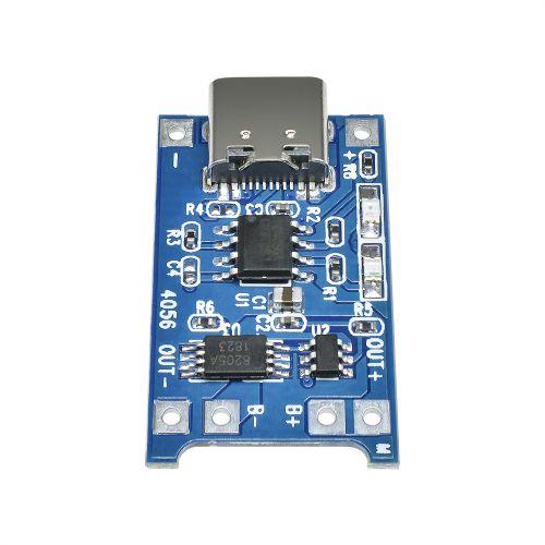 1/10PCS Type-C USB 5V 1A 18650 Lithium Battery Charger Module Charging Board with Protection TP4056
