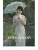 White Retro Lace Cheongsam: Youthful Summer 2025 Edition