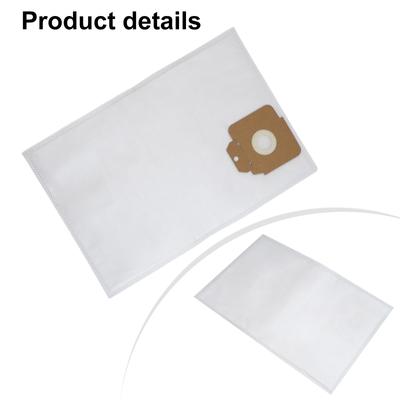 10 Pack of Dust Bags Compatible with For Karcher Cv30 Cv382 Vacuum Cleaner Sturdy Construction for Enhanced Performance
