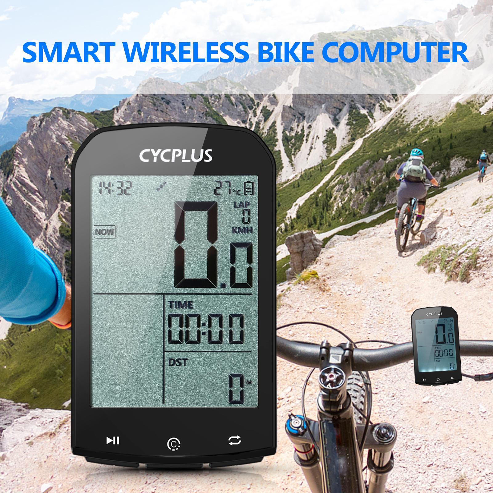 Bike Computer 2.9in Large LCD Screen IPX6 Water Resistant