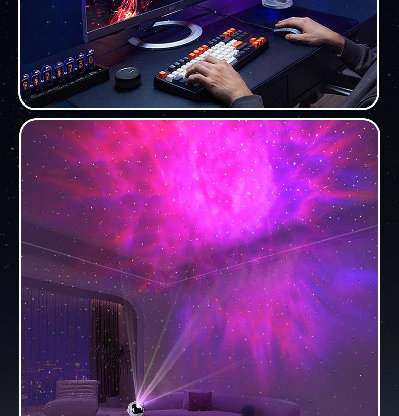 Remote Control Astronaut Projector: Starry Sky Night Light with USB Base