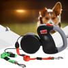 Guia de Cachorro Retrátil de Duas Cabeças Anti-Embaraço Automática Para Passear Dois Cachorros