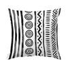 1/4Pcs Black Bohemian Geometric Pattern Cushions Pillowcase Polyester Cushion Cover Throw Pillow Pillowcover Home Car Sofa Decor