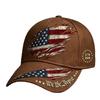 American Anniversary D full print baseball cap Independence Day visor source one piece