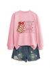 Comfy Versatile Women's Loose Hooded Sweatshirt