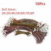 10Pcs 28AWG Copper SH1.0 Terminal Wire Single Head Single Head Connector  Mini Device Repair