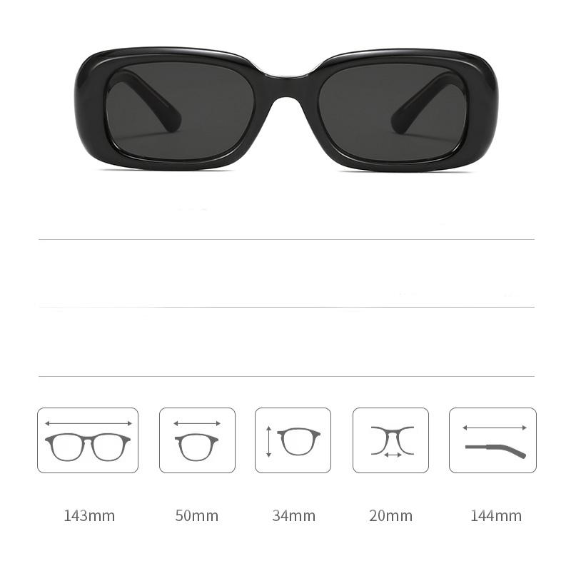 -0.5 -0.75 To -6.0 TR90 Square Nearsighted Sunglasses Polarised Outdoor Uses UV400 Anti-Glare Prescription Ready Sun Eyeglasses For Women Men