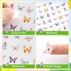 Geyee 3000 Pcs Small Butterfly Stickers for Kids Pink and Purple Mini Tiny Watercolor Incentive Chart Butterflies Stickers for Classroom Teacher