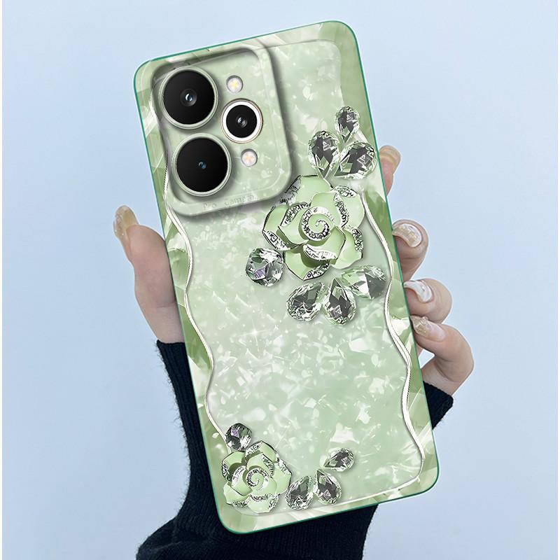 Fundas For Realme 15 Pro 5G Fashion Simplicity Flower Phone Case Shockproof Protection Soft Cover For Realme 15 15Pro 5G Coques