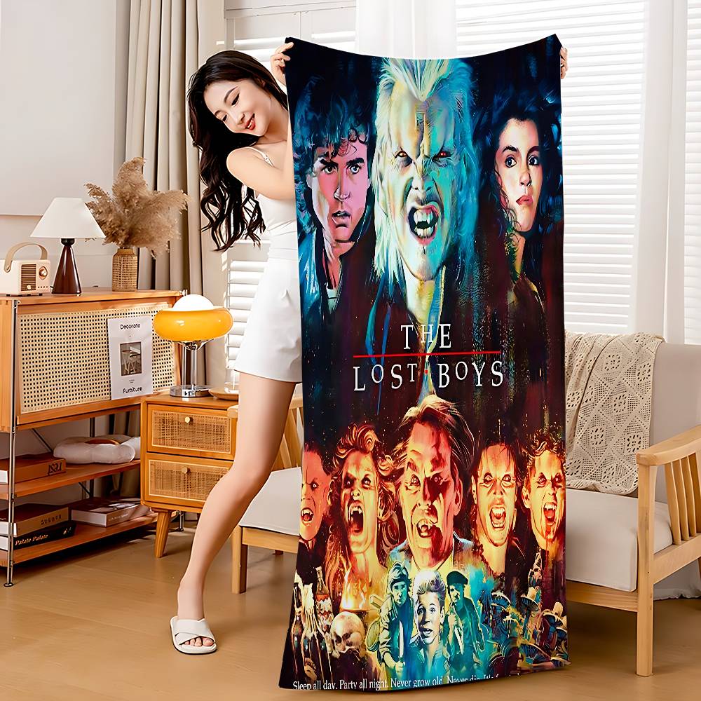 Lost Boys 1987 Movie Big Microfiber Beach Towels Quick Dry Towel Sand Beach Towels Pool Towel For Travel Swim Pool Yoga