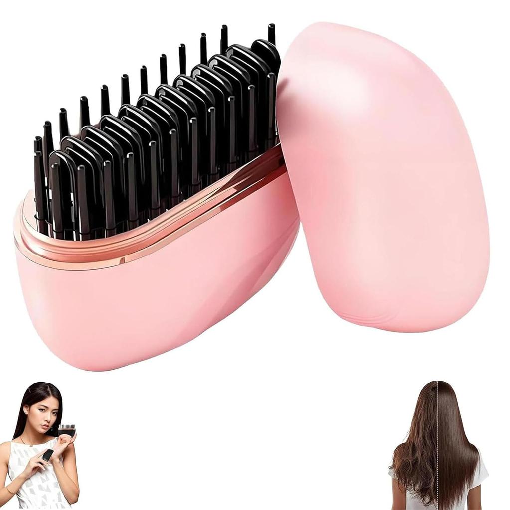 Rechargeable Wireless Portable Straightening Comb, Women's Straightener, Ideal For Home And Travel