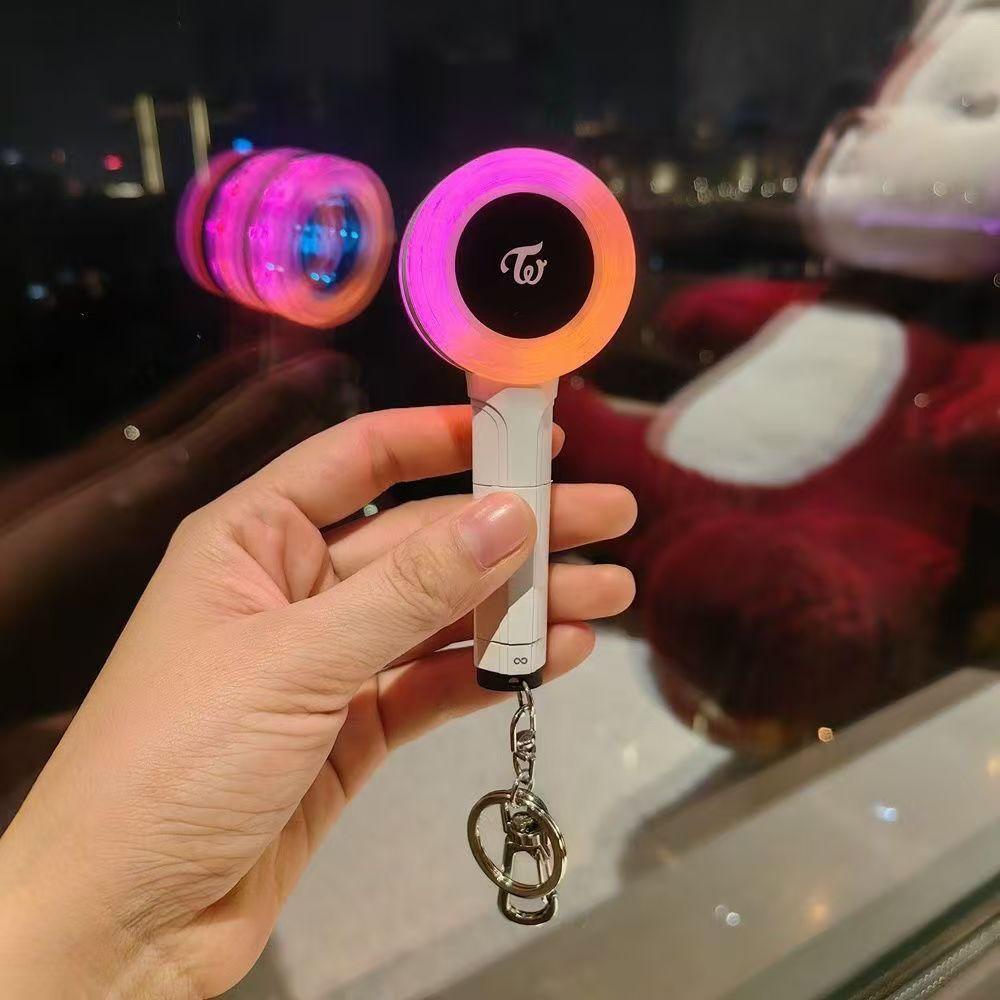 Stray Kids In Stock 3Rd Gen Mini Lightstick Keychain Candy Bong Color Changing Glowing Pendant Kpop Fans Merch Twice
