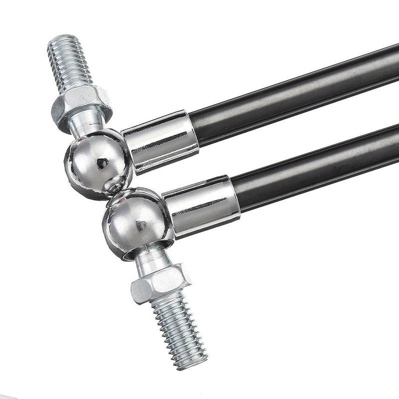 2 PZ Barre di Supporto Universali 800N 300/350/400/450/500/550/600mm Molla a Gas di Supporto Auto Caravan Porte Finestre Sportelli Barca Autobus