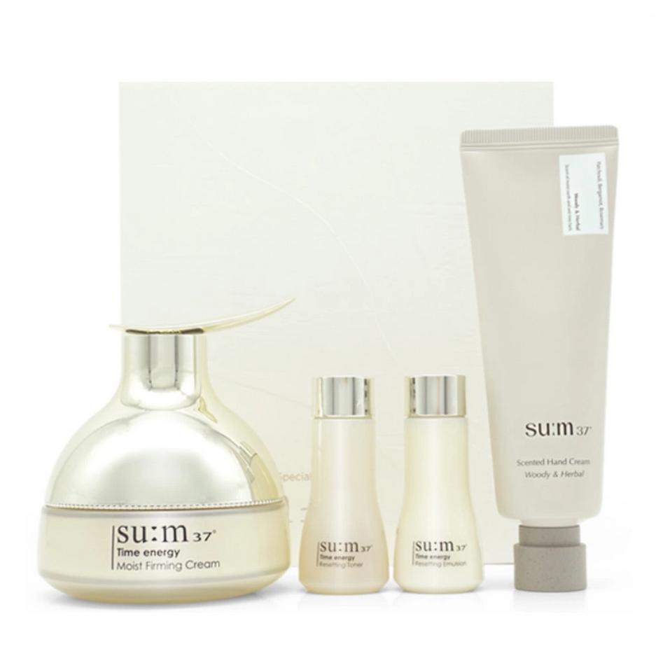 su:m37 Sum37 Time Energy Moist Firming Cream 120ml Special Set / Moisturizing, Korean Cosmetics, Kbeauty