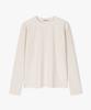 POLYGRAM Daily Wrinkle Side Slit Long Sleeve T-Shirt - 5 Colors