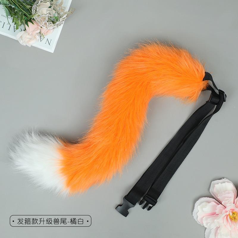 A Piece of Lolita Jewelry, Handmade Simulation Headband, Upgraded Beast Tail Clothing Accessories, Plush Accessories.