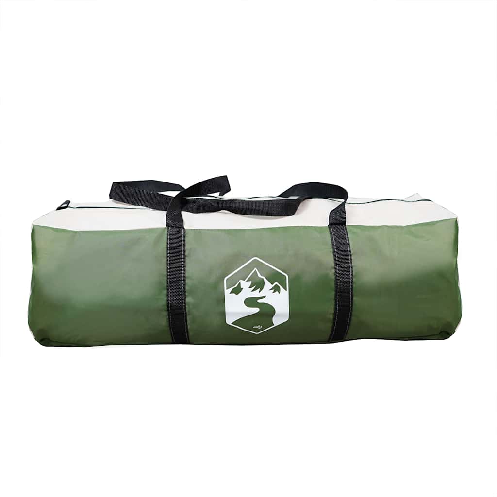 Vidaxl Tipi Family Tent, 6-Person, Green, Waterproof