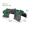 Fish Tank Decor Reptile Hideaway Cave PVC Amphibians Shedding Shelter  Tortoise