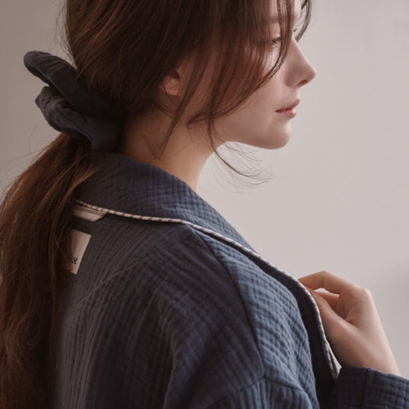 Boil House Soft Cotton Pendant Scrunchie