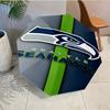 Seattle Seahawks Logo Umbrella - Automatic Open/Close, Compact 8-Rib Lightweight Umbrella Essential for outdoorPicnic Accessory Fan Gifts