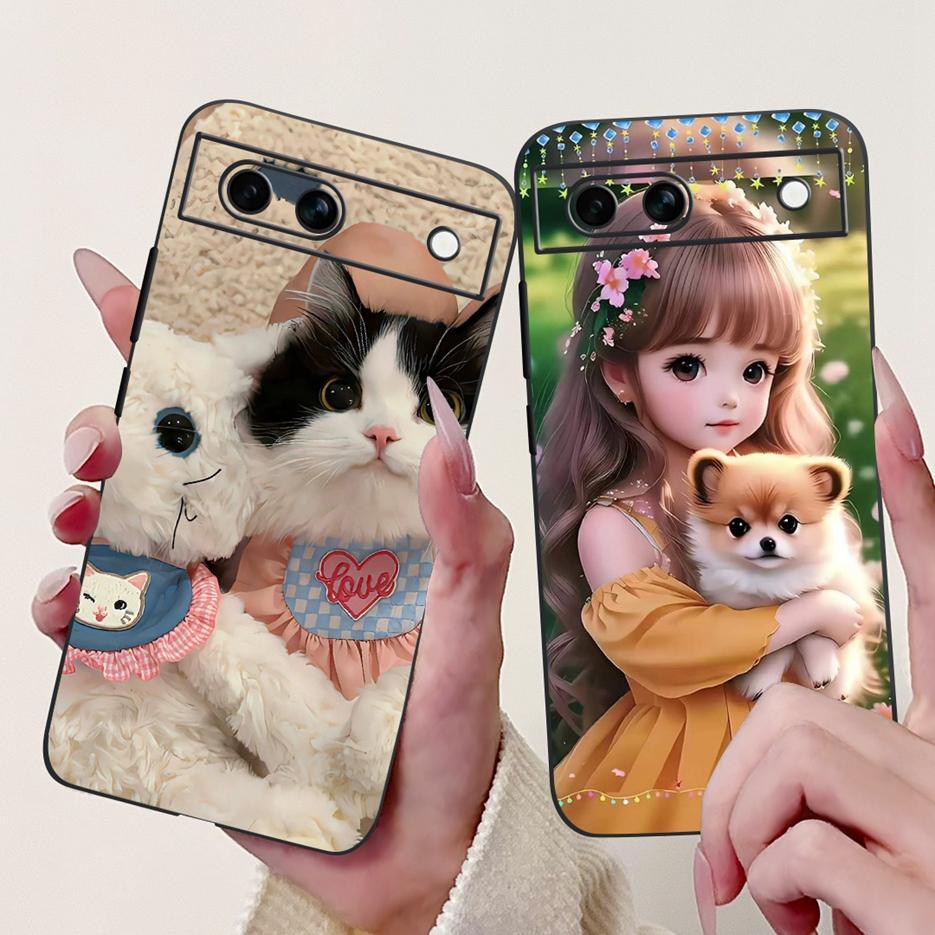 Für Google Pixel 8A Hülle Cooles Design Muster Abdeckung Stoßfest Weiches TPU Handyhülle Für Google Pixel 8 Pro Pixel8 A Pixel8A Fundas
