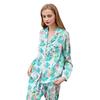 [Underwater World] Pajamas women's spring and autumn thin ice silk high-end women's long-sleeved loungewear suit can be worn outside