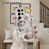 Phone Case: 2D Flat Samsung Galaxy A34 A35 M05 M06 S20 S22 S21 FE Plus 5G Protective Case, Couple Style, Ragdoll Cat, Christmas and Halloween Gift