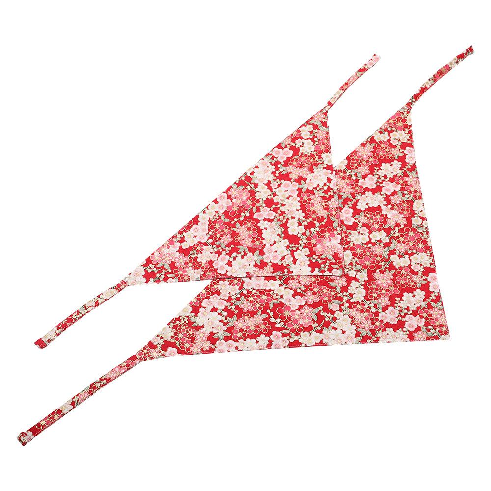 Tanpopo New Spring Summer Floral Dog Bandana Cute Triangle Scarf Printed Flowers Cotton Pet Bandana Kerchief Bibs Wholesale