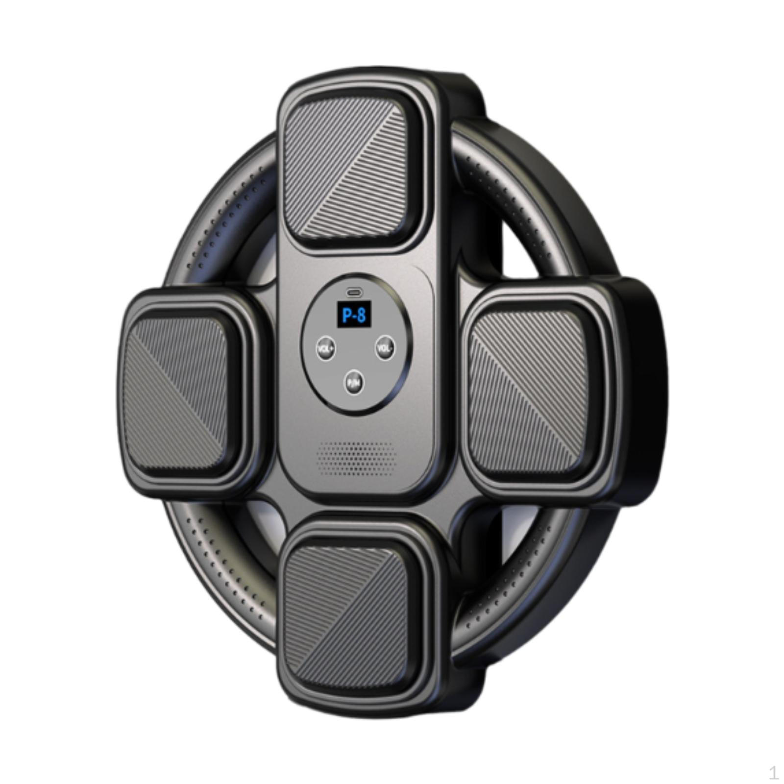 

Тренажер для бокса Оборудование Регулируемая подсветка Ритм настенная мишень Музыка Black